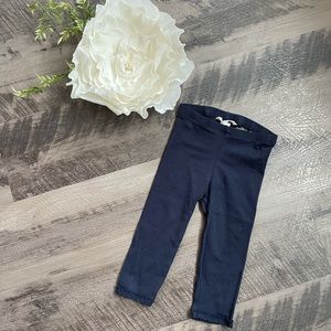 🫐NWOT Navy H&M Ruffled Leggings